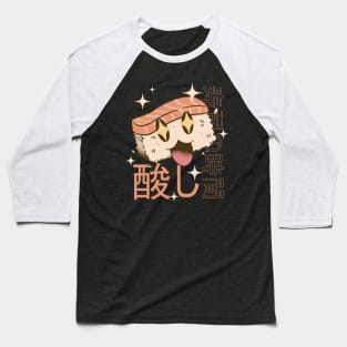 Kawaii Sushi Japanese Food Baseball T-Shirt